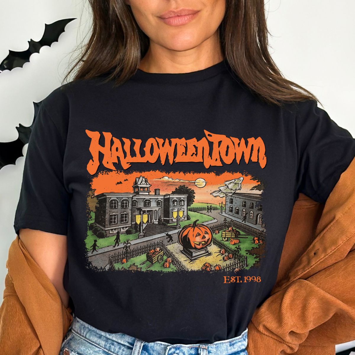 Halloween Town V1 DTF Transfer