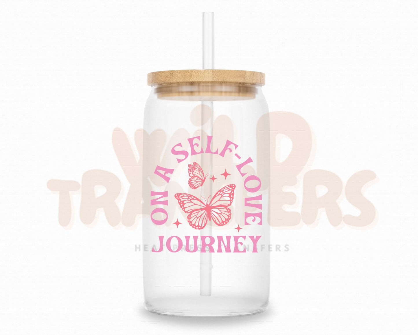 On a Self Love Journey UV DTF Single Transfer