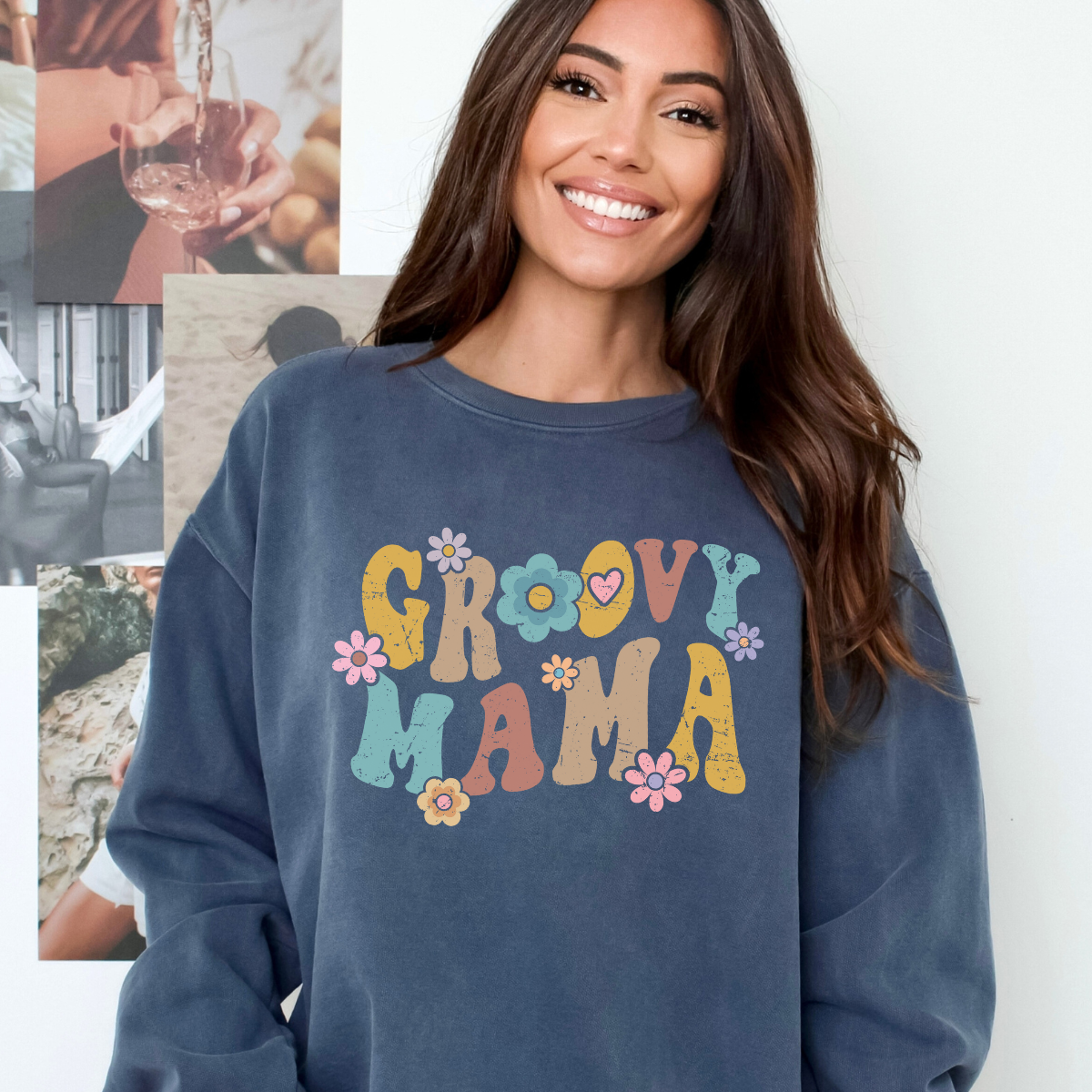Groovy Mama DTF Transfer Wild Transfers