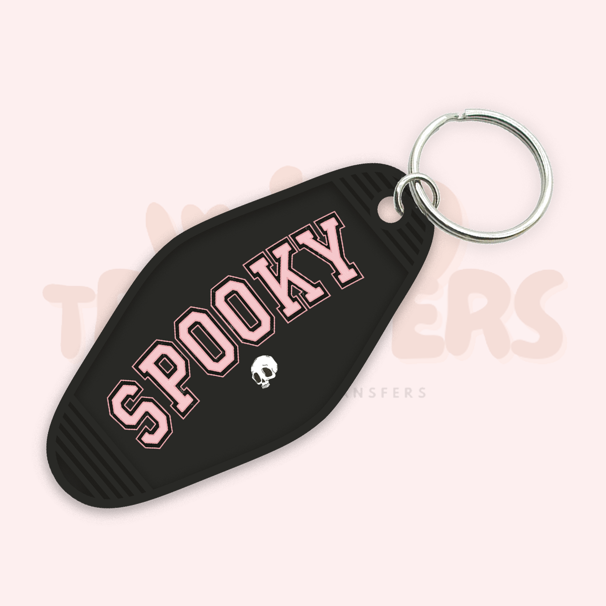 Spooky UV DTF Motel Keychain Transfer Wild Transfers