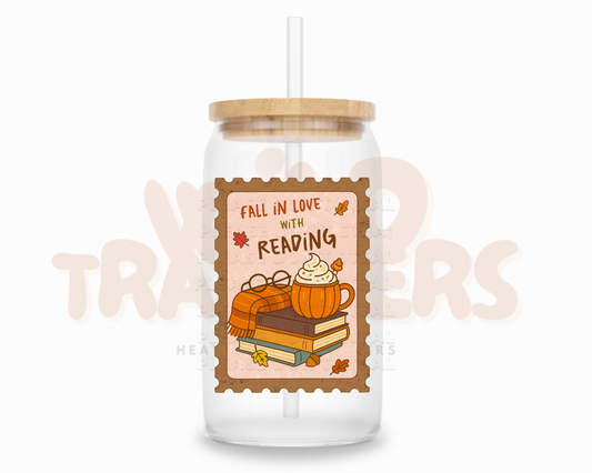 Fall In Love with Reading UV DTF Single Transfer