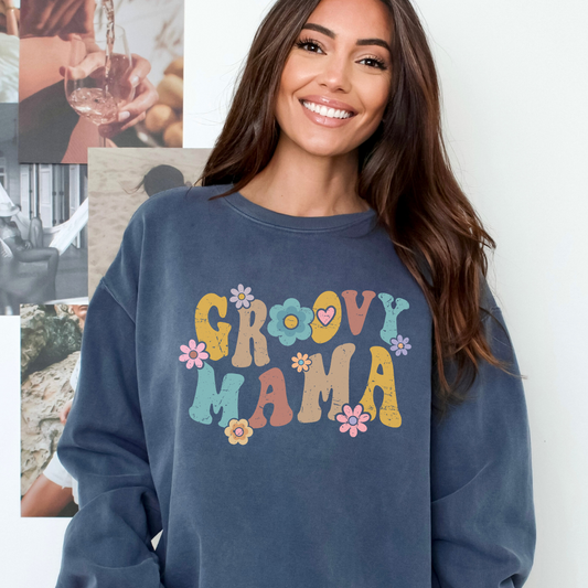 Groovy Mama DTF Transfer Wild Transfers
