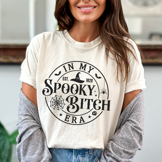 In my Spooky Bitch Era DTF Transfer Wild Transfers