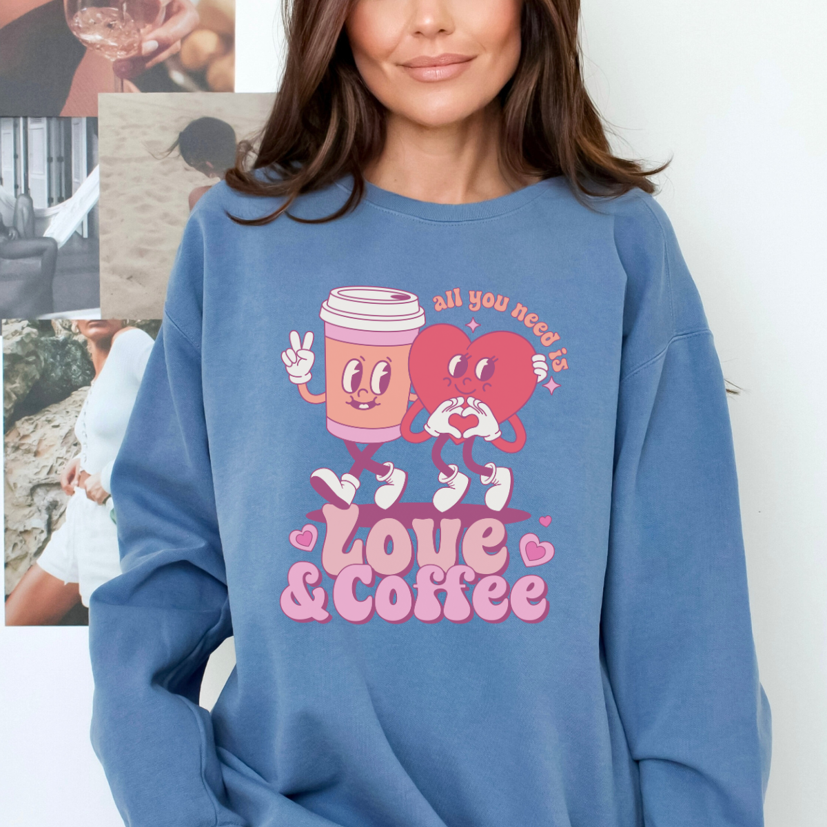 Love & Coffee DTF Transfer Wild Transfers