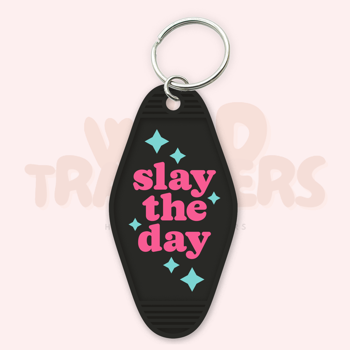 Slay the Day UV DTF Motel Keychain Transfer Wild Transfers