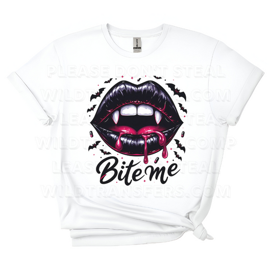 Bite Me DTF Transfer
