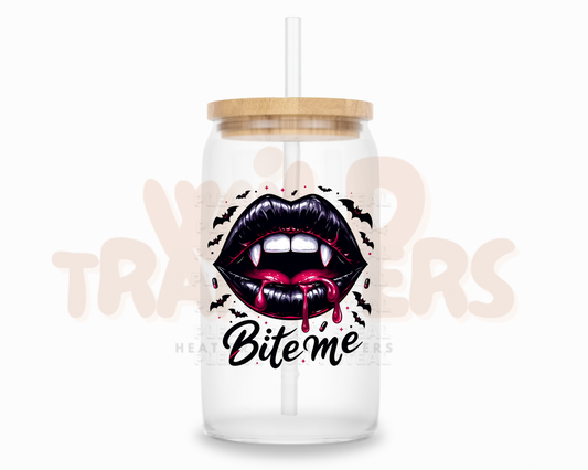 Bite Me UV DTF Single Transfer