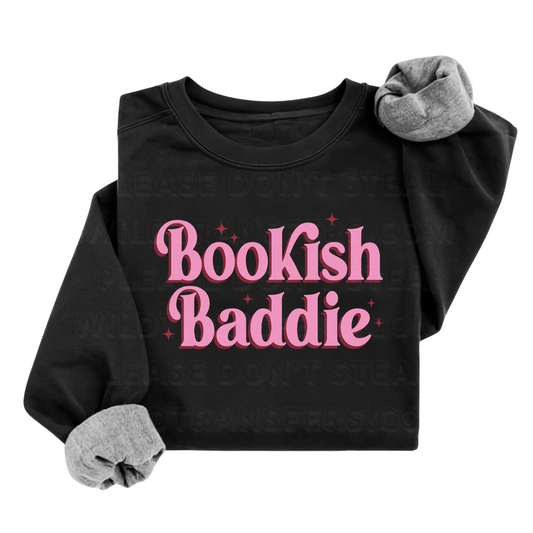 Bookish Baddie DTF Transfer
