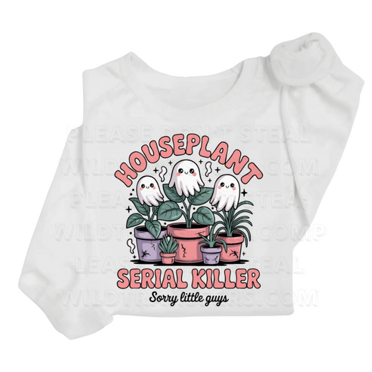 Houseplant Serial Killer Ghosts DTF Transfer
