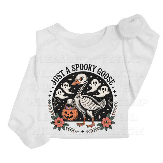 Just a Spooky Goose DTF Transfer