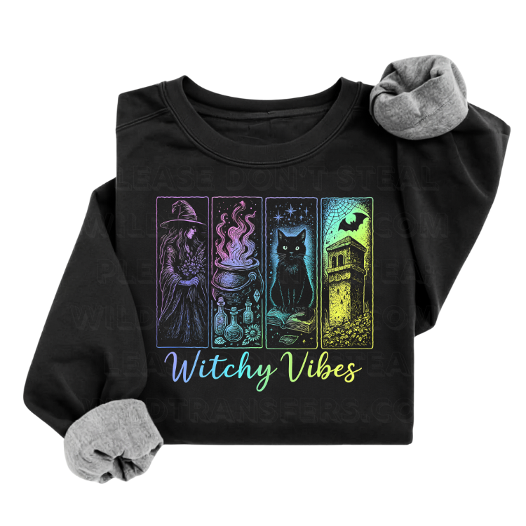 Witchy Vibes DTF Transfer
