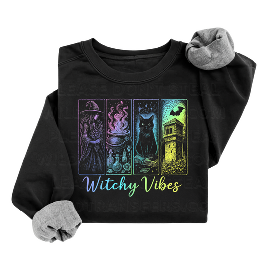 Witchy Vibes DTF Transfer